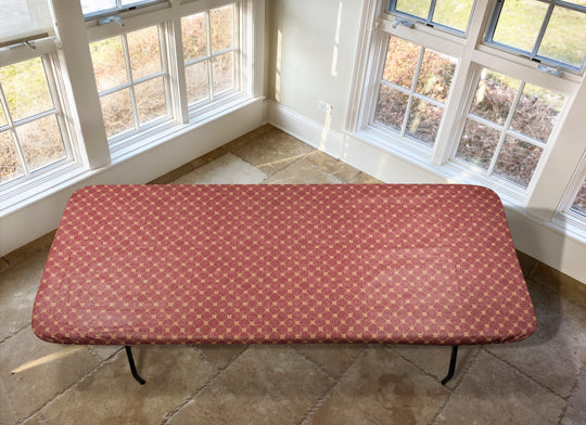 Covers For The Home Deluxe Elastic Edged Flannel Backed Vinyl Fitted Table Covers <em style="color: red ">BEST SELLER</em>