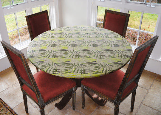 Covers For The Home Deluxe Elastic Edged Flannel Backed Vinyl Fitted Table Covers <em style="color: red ">BEST SELLER</em>