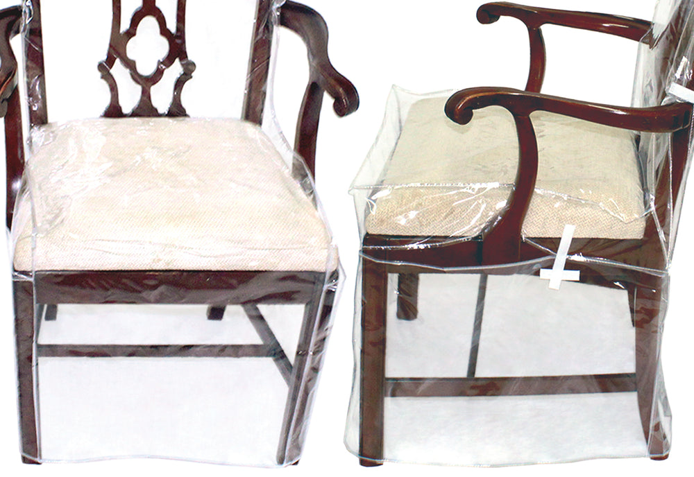 LAMINET Heavy-Duty Crystal-Clear Dining Chair All Over Protection