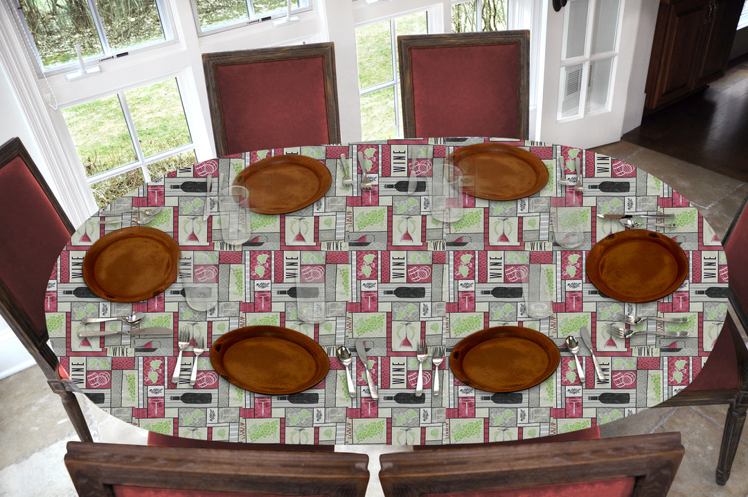 Covers For The Home Deluxe Elastic Edged Flannel Backed Vinyl Fitted Table Covers <em style="color: red ">BEST SELLER</em>