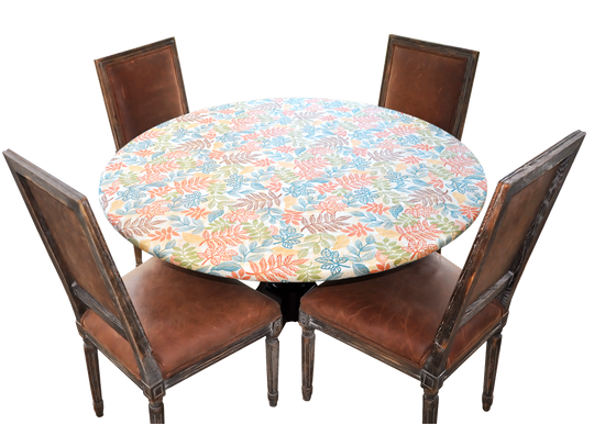 Covers For The Home Deluxe Elastic Edged Flannel Backed Vinyl Fitted Table Covers <em style="color: red ">BEST SELLER</em>