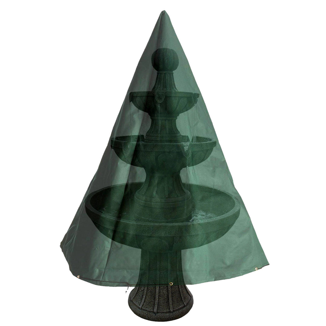 LAMINET Fountain Cover - GREEN - 48" D x 61" H