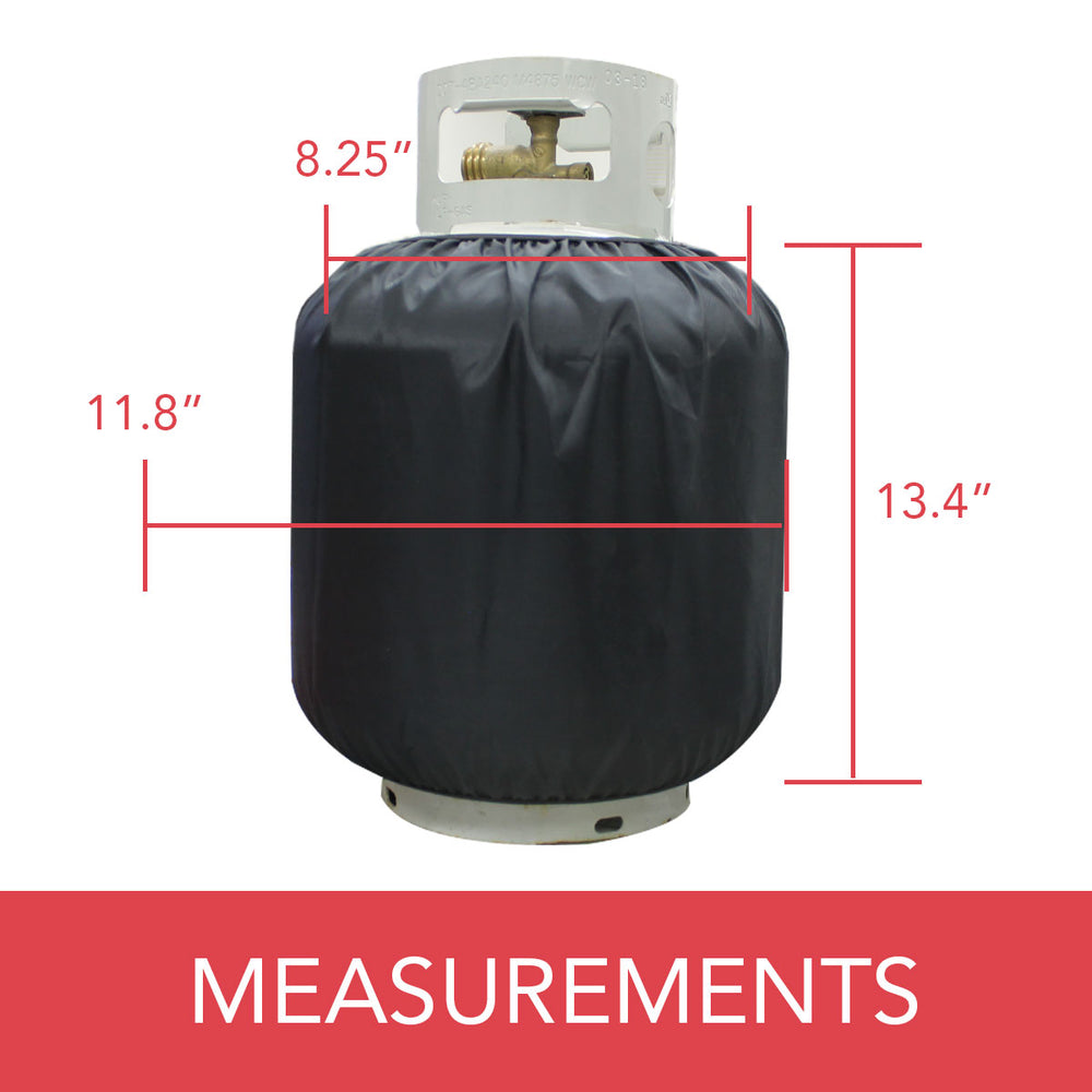 20 lb Propane Tank Cover - Protective  Travel Trailer, RV, and Outdoor Use – Durable Weatherproof Gas Tank Cover
