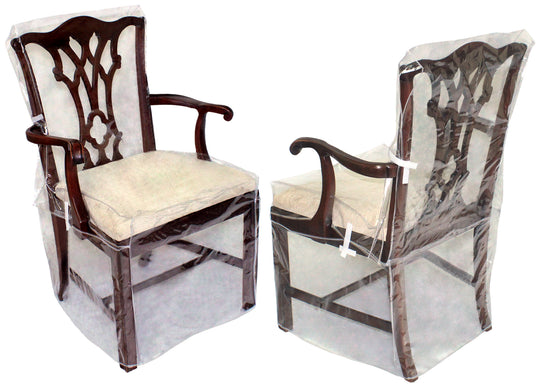 LAMINET Heavy-Duty Crystal-Clear Dining Chair All Over Protection