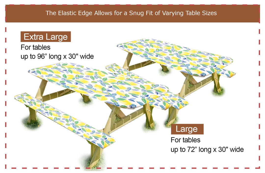 Elastic Picnic Table Covers