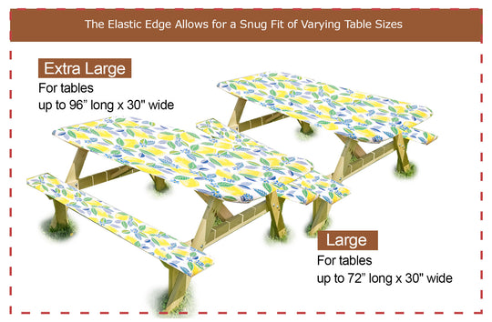 Elastic Picnic Table Covers