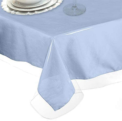 LAMINET Crystal-Clear Drop Tablecloth Protector