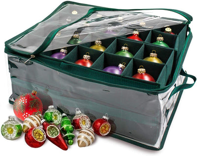laminet christmas ornament storage container