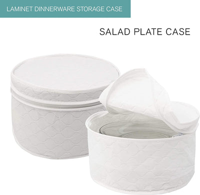 LAMINET Quilted Dinnerware Storage Case