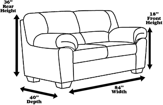 LAMINET Crystal Clear Furniture Protectors - Slipcovers