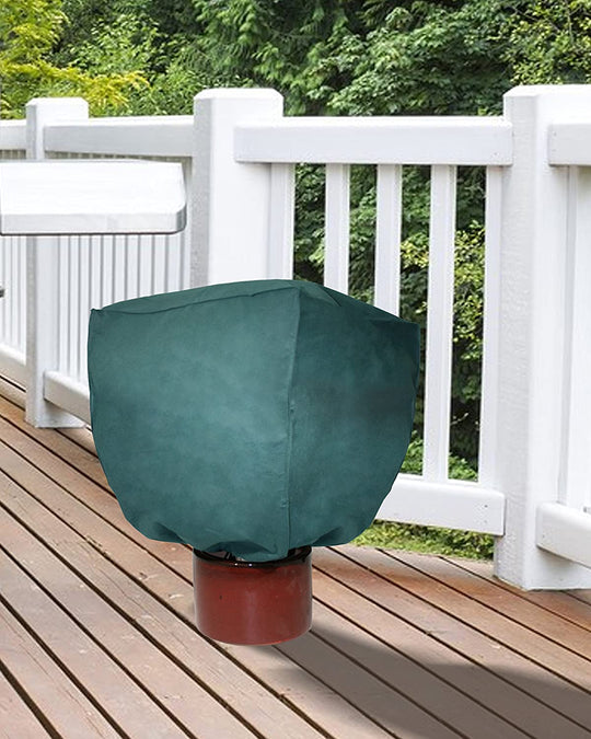 LAMINET Planter Cover - 14" Square - GREEN